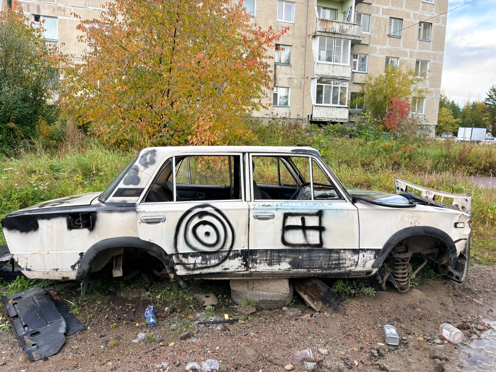 В Якутии не только в Нерюнгри дворы превратились в стихийные свалки металлолома