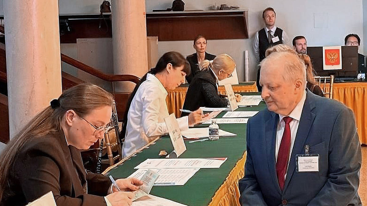 «Единая Россия» получила в Вашингтоне почти половину голосов