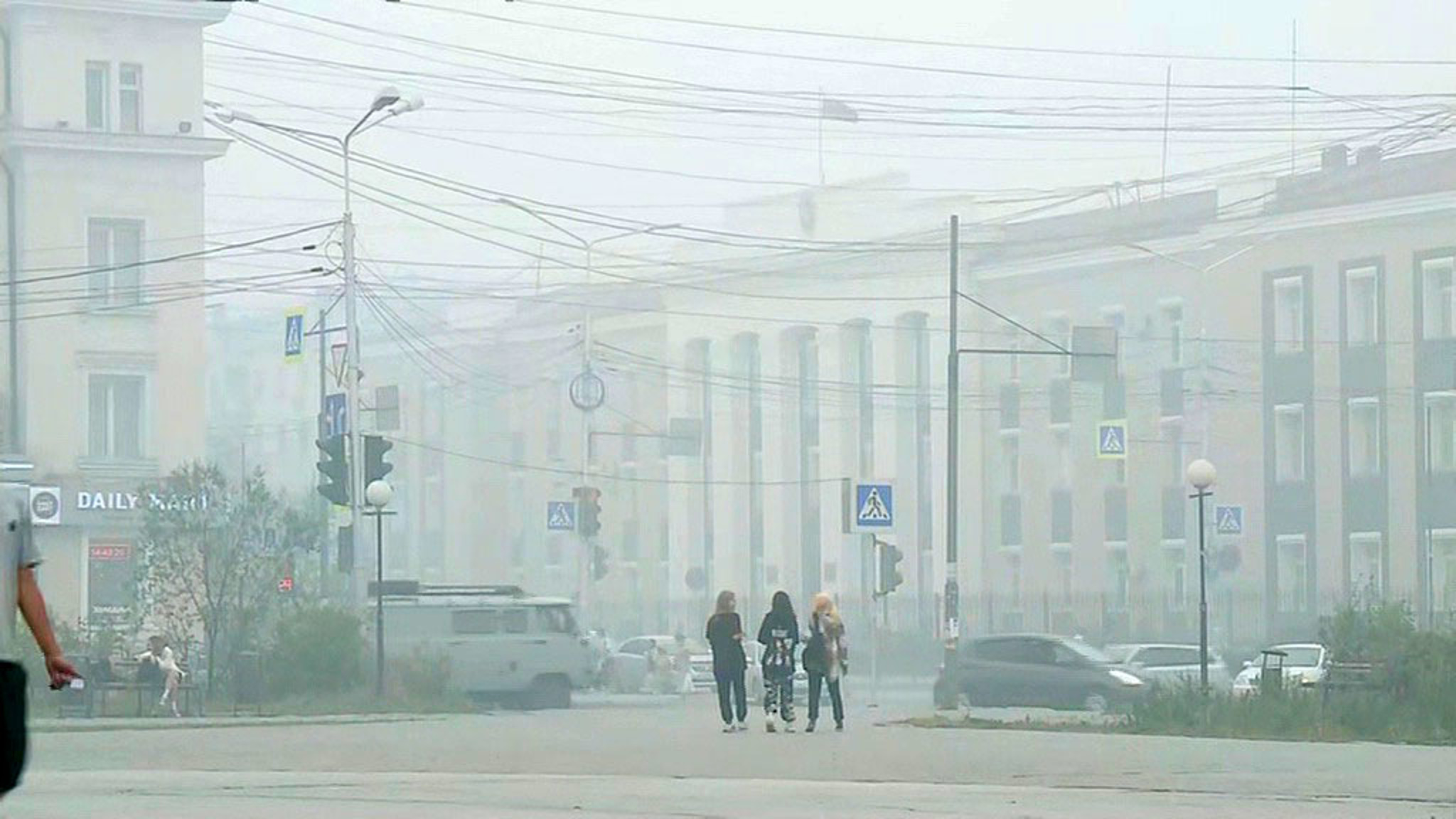 В Якутске задымление сохранится до конца недели