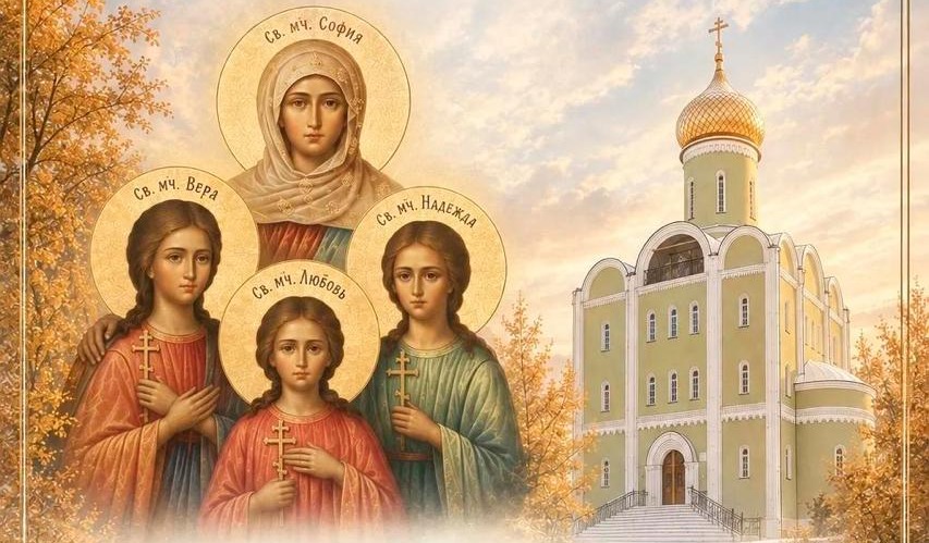 Во Всехсвятский храм-памятник воинам-якутянам приносятся мощи святых Веры, Надежды и Любови