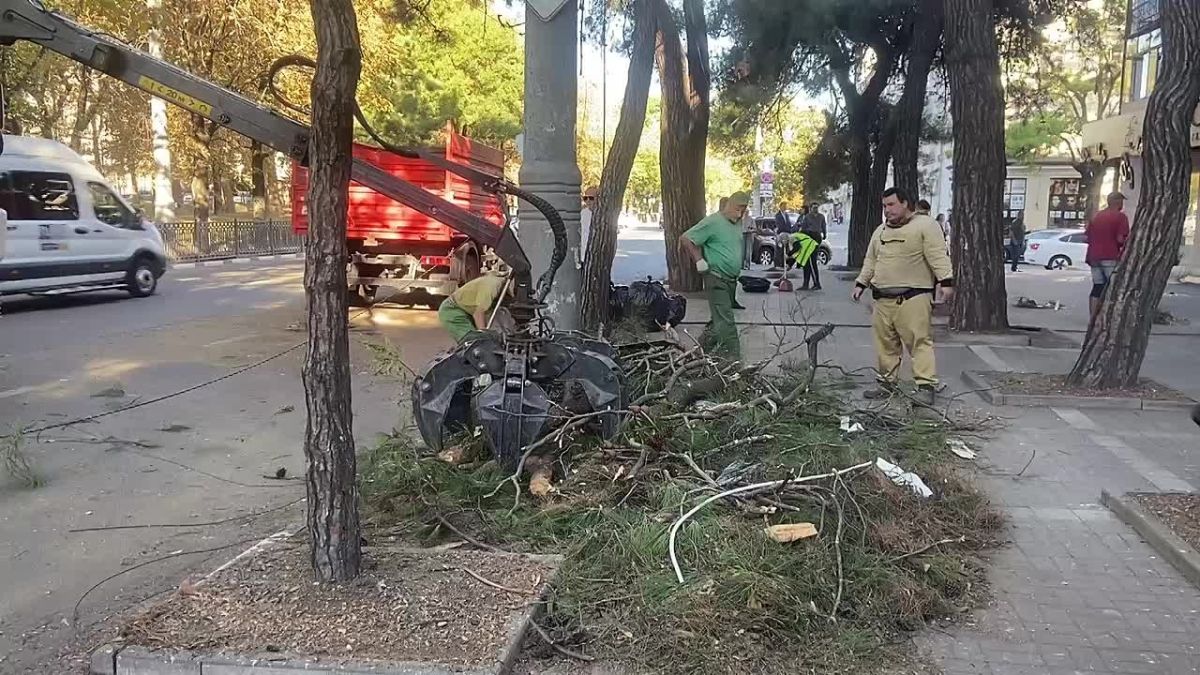 Массированная атака беспилотников ВСУ на Новороссийск