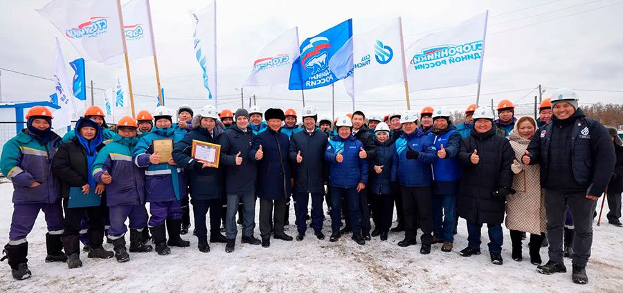 В селе Октемцы Хангаласского района к сетевому газу подключили 11 тысяч домов